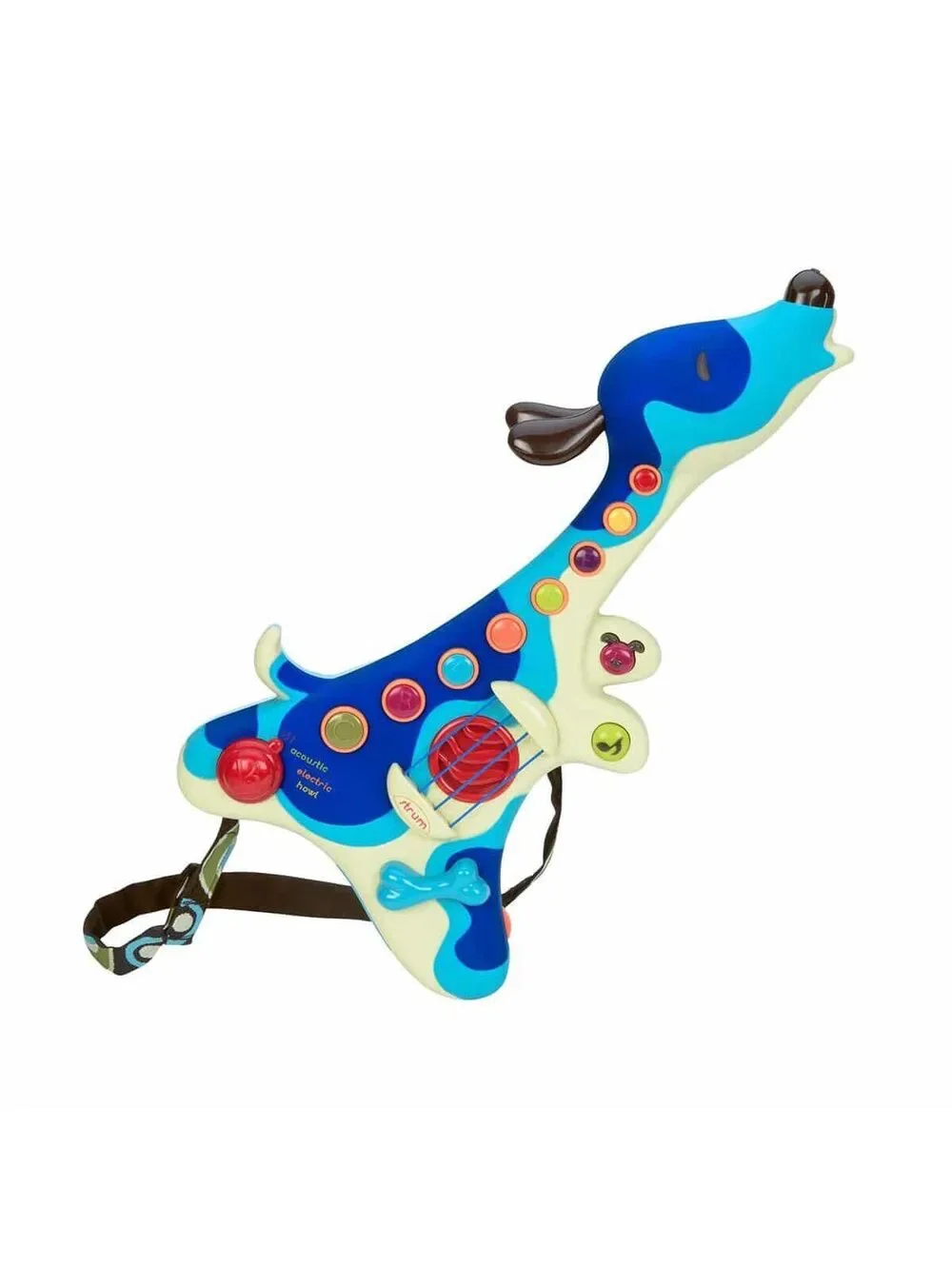 B Toys Interactive Dog Guitar Woofer NWT